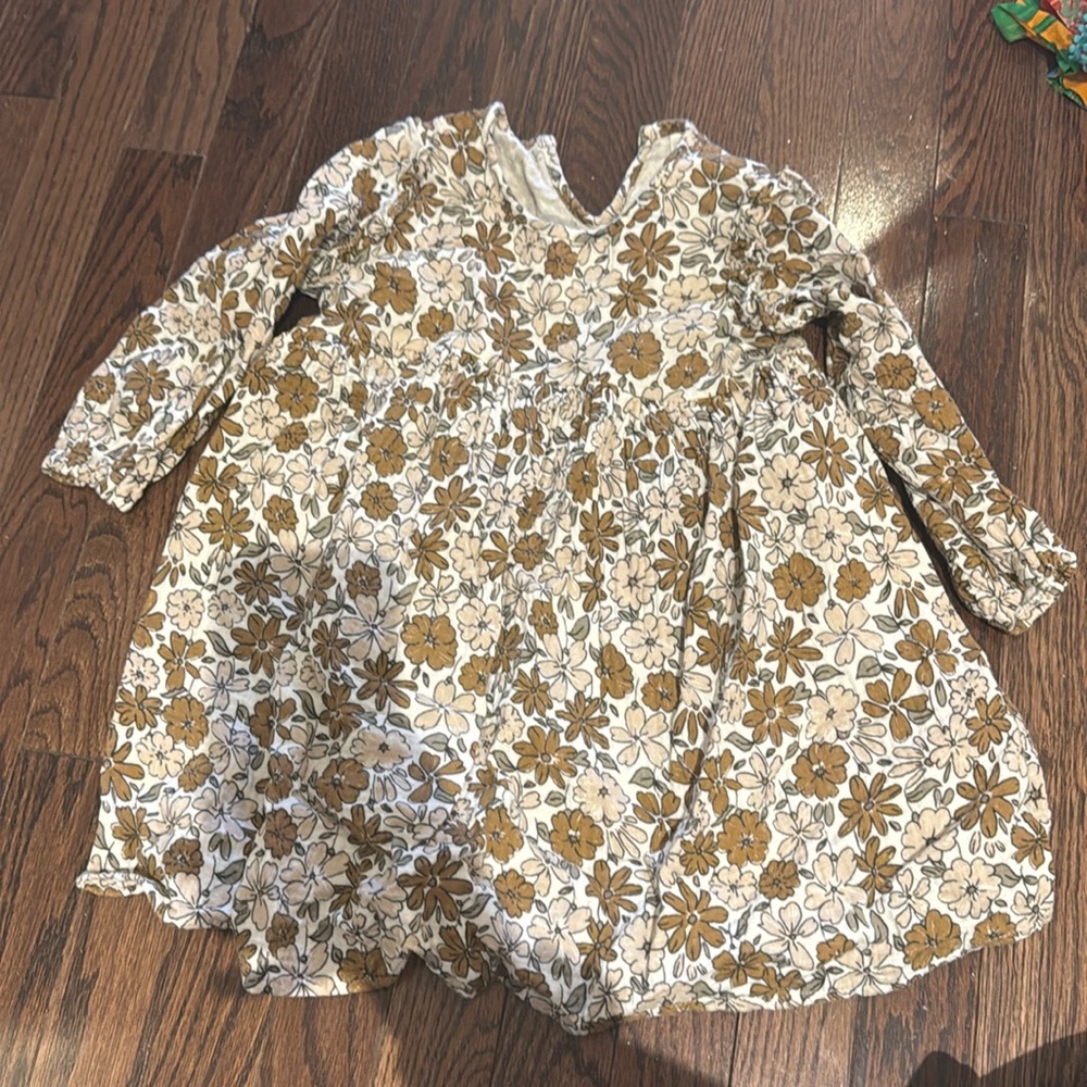 Rylee and cru floral long sleeve dress